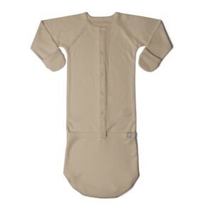 NWT Goumi Sleeper Gown In Sandstone